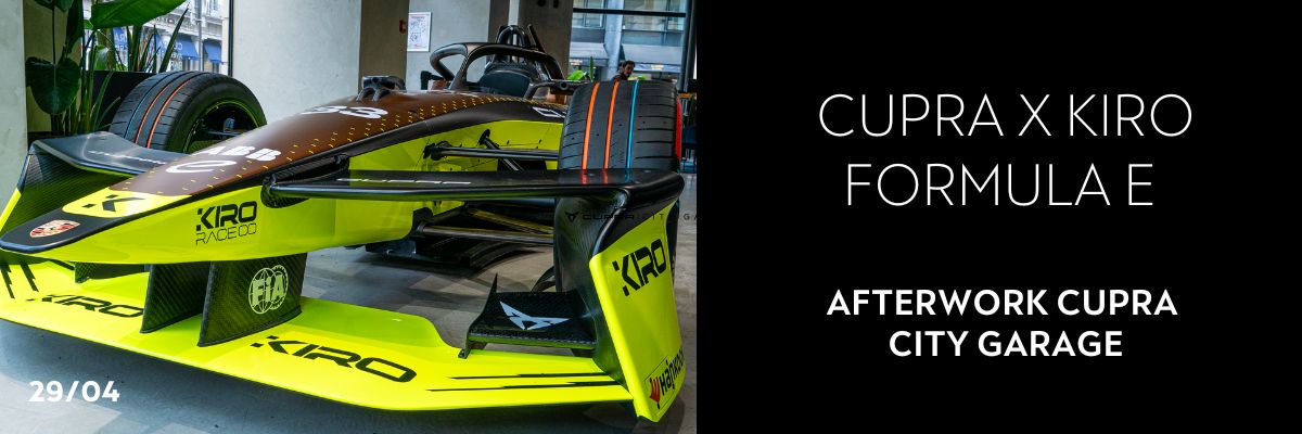 CUPRA City Garage - Plongez au coeur de l'univers de la Formule E CUPRA !